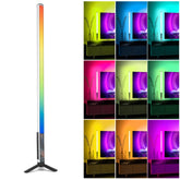 LUXCeO Mood1 85cm RGB Colorful Atmosphere Rhythm LED Stick Handheld Video Photo Fill Light with Tripod, 85cm with Tripod